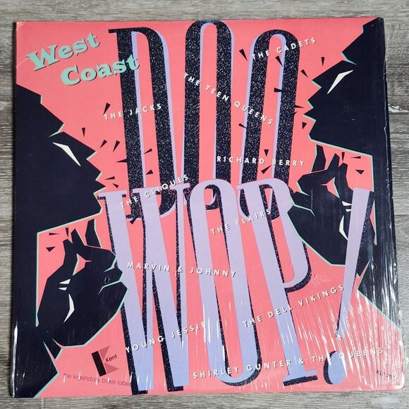 West Coast Doo Wop Vinyl Record Album 1987 Various Artists Kent Label KLP 2029 - Picture 1 of 6